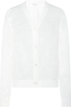 ROSETTA GETTY Cardigan in Mesh-Optik