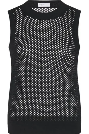 ROSETTA GETTY Midikleid aus Pointelle-Strick