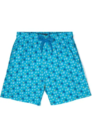 Vilebrequin Badeshorts mit Schildkröten-Print
