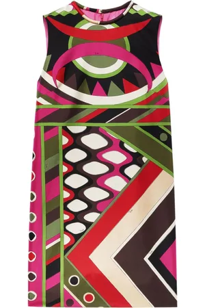 Puccini Seidenkleid mit Vivara-Print