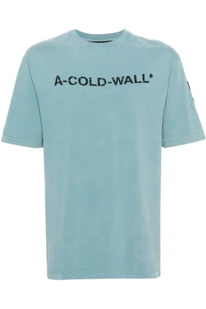 A-cold-wall* Overdye T-Shirt mit Logo-Print