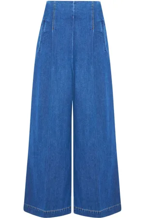 ROSETTA GETTY Weite High-Rise-Jeans