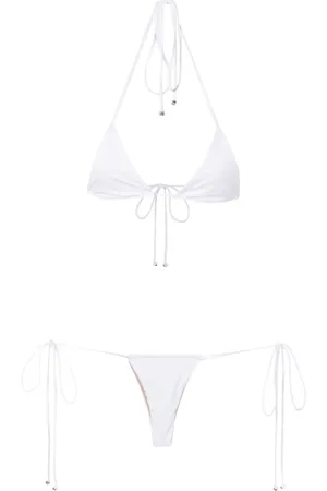 AMIR SLAMA Triangel-Bikini mit Neckholder