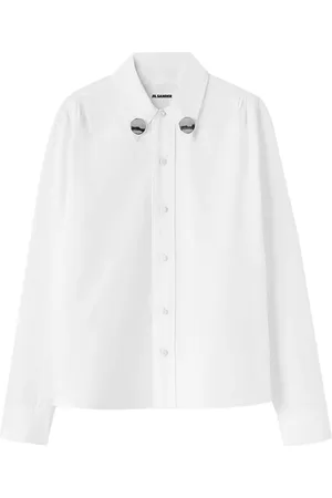 Jil Sander Hemd mit Nietendetail