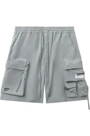 Musium Div. Cargo-Shorts mit Kordelzug