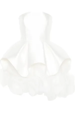 Ana Radu Minikleid mit Blumenapplikation