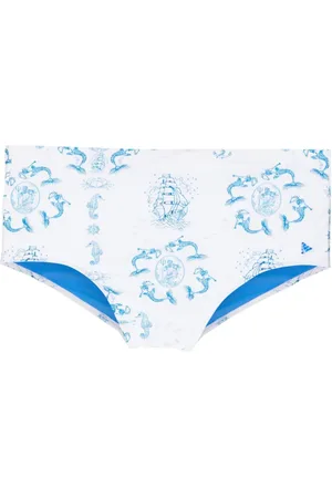 AMIR SLAMA Badeshorts mit grafischem Print