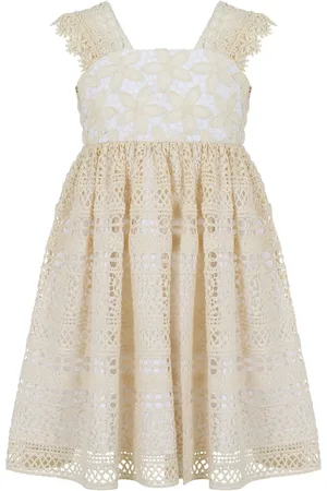Lapin House Gehäkeltes Empire-Kleid