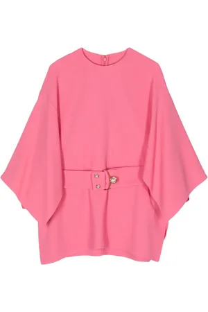 Elie saab Cady Seidenbluse mit Gürtel