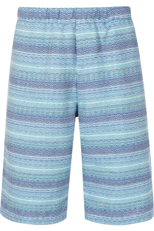 AMIR SLAMA Gestreifte Shorts