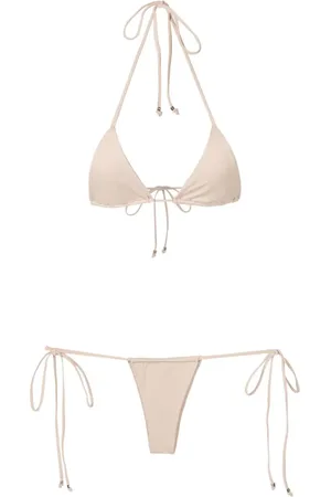 AMIR SLAMA Triangel-Bikini mit Neckholder