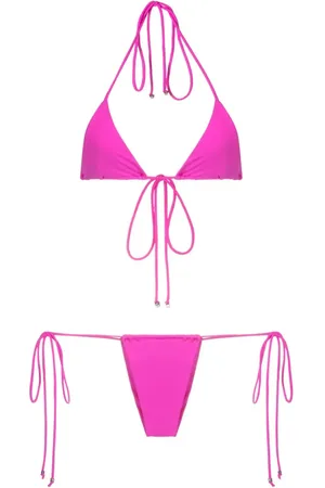 AMIR SLAMA Triangel-Bikini mit Neckholder
