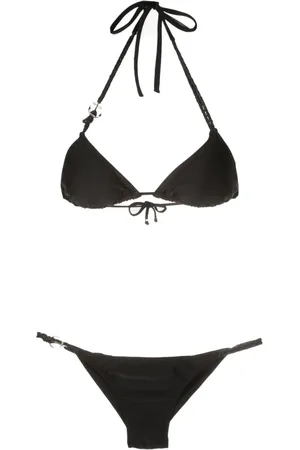 AMIR SLAMA Triangel-Bikini mit Anker