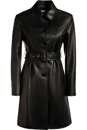 Bally Mantel aus strukturiertem Nappaleder