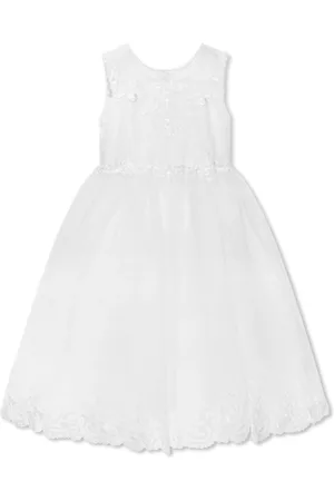 Sarah Louise Ausgestelltes Trägerkleid mit Stickerei