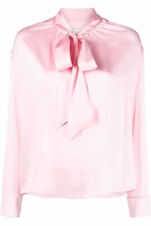 Lanvin Seidenbluse mit Schleifenverschluss