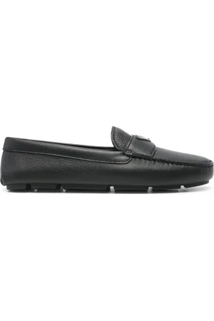 Prada Loafer mit Triangel-Logo
