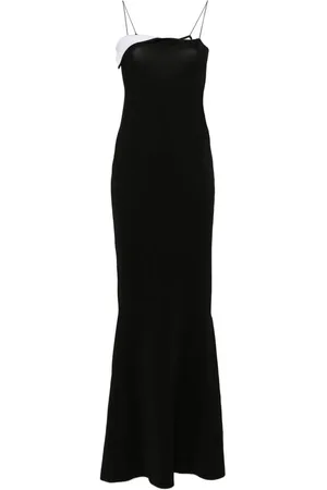 Jacquemus Drapiertes Aro Maxikleid