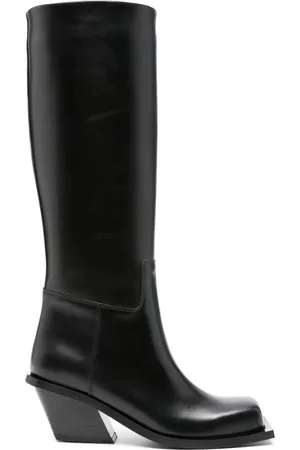 Gia Borghini Stiefel mit eckiger Kappe