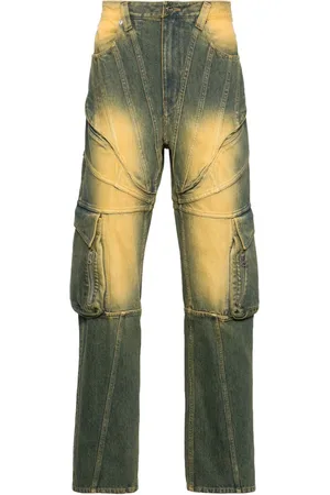 JUNTAE KIM Corset Cargo-Jeans