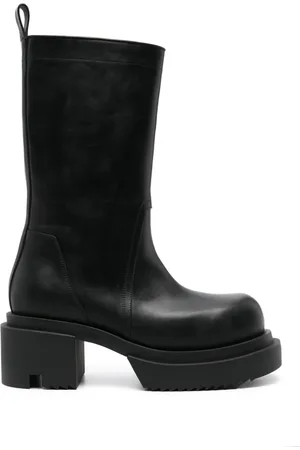 Rick Owens Halbhohe Plateau-Stiefel