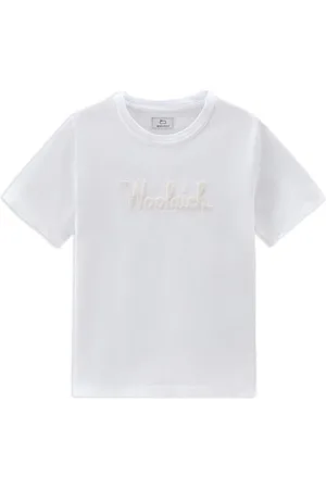 Woolrich T-Shirt mit Logo-Stickerei