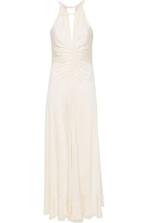 Twin-Set Maxikleid mit Raffungen