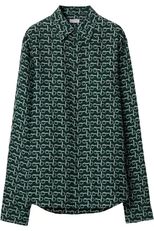 Burberry Seidenhemd mit Print