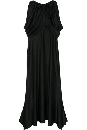 Paco rabanne Drapiertes Maxikleid