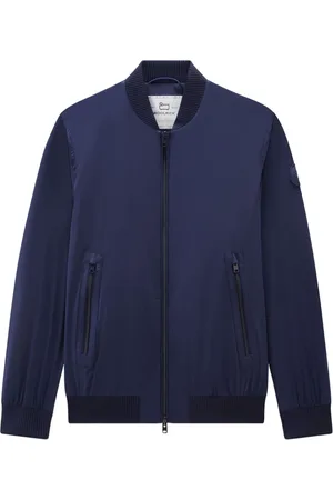 Woolrich Bomberjacke mit Logo-Applikation