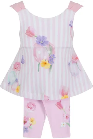 Lapin House Zweiteiliges Set mit Blumen-Print