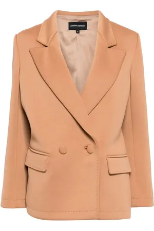 Cynthia Rowley Doppelreihiger Cady-Blazer mit breitem Revers