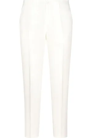 Dolce & Gabbana Klassische Leinenhose