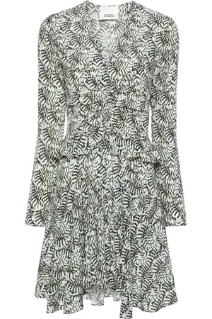Isabel Marant Usmara Minikleid mit abstraktem Print