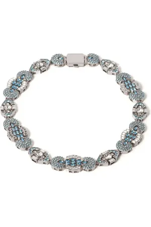 Miu Miu Choker mit Kristallverzierung