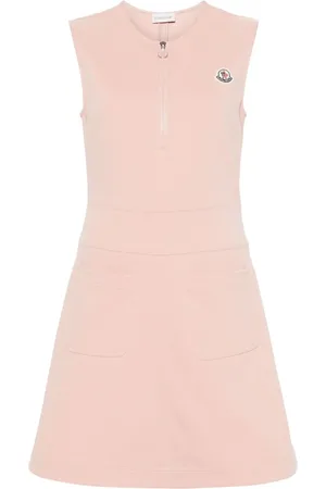 Moncler Minikleid mit Logo-Applikation
