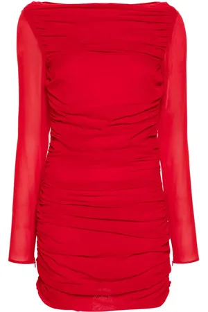 The Andamane Gerafftes Petra Minikleid