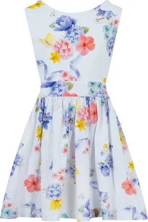 Lapin House Midikleid mit Blumen-Print