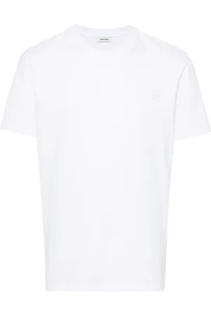 Sandro T-Shirt mit Logo-Stickerei