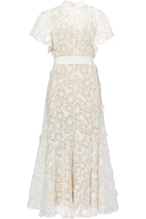 Erdem Celestina Kleid aus Cutwork-Organza