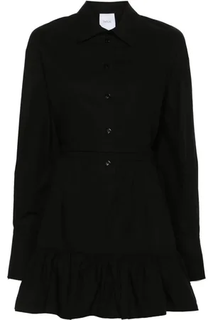 Patou Minikleid mit Volant
