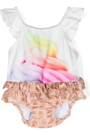 Molo Badeanzug mit Eiscreme-Print