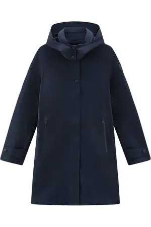Woolrich Einreihiger Kapuzenmantel