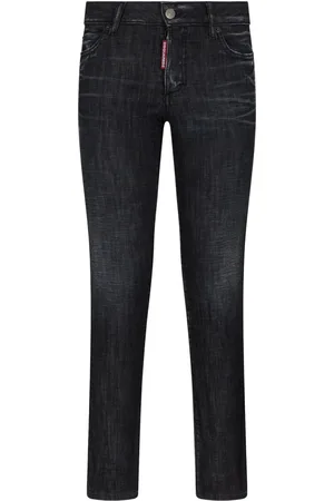 Dsquared2 Tapered-Jeans mit Logo-Patch