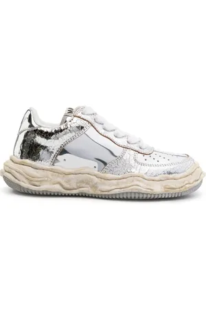Maison Mihara Yasuhiro Wayne Sneakers im Metallic-Look