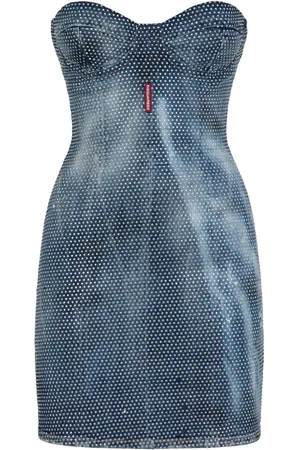 Dsquared2 Verziertes Minikleid