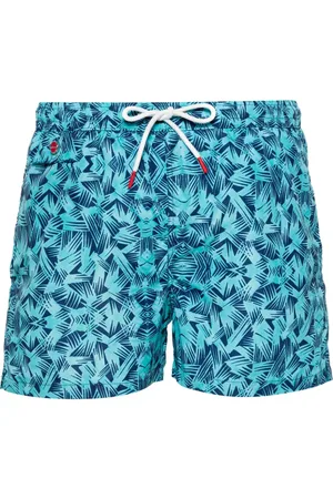 Kiton Badeshorts mit grafischem Print