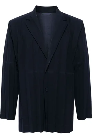 Issey Miyake Edge Ensemble Sakko mit Falten
