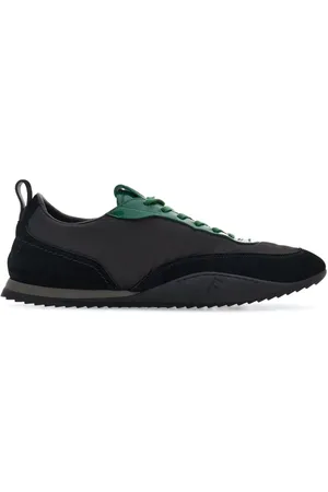 Salvatore Ferragamo Sneakers mit Lederbesatz