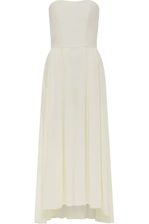 Azeeza Ezra Midikleid aus Seide